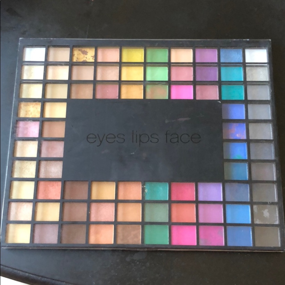 ELF-Eye lips face eyeshadow pallet with 100
